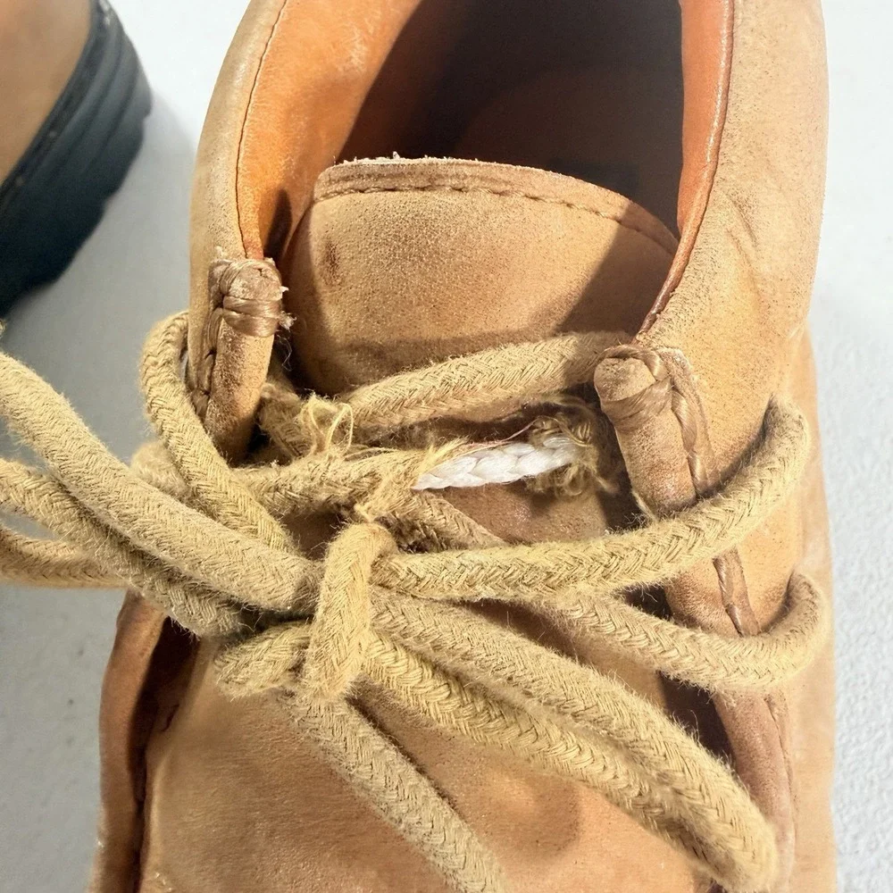Vintage Timberland Chukka Moc-Toe Men's Ankle Boots Wheat 17008 Size 10.5 M